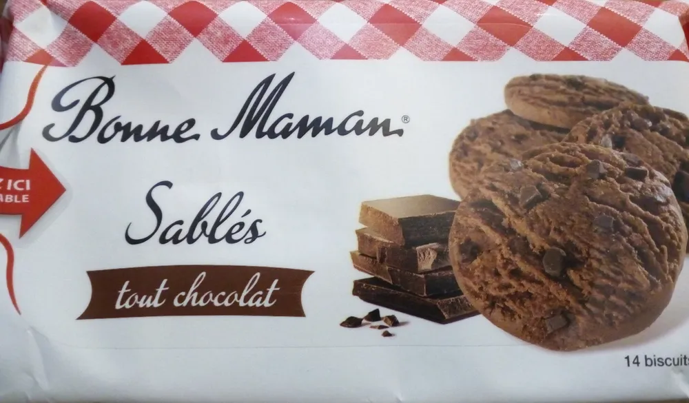 Sablés tout chocolat