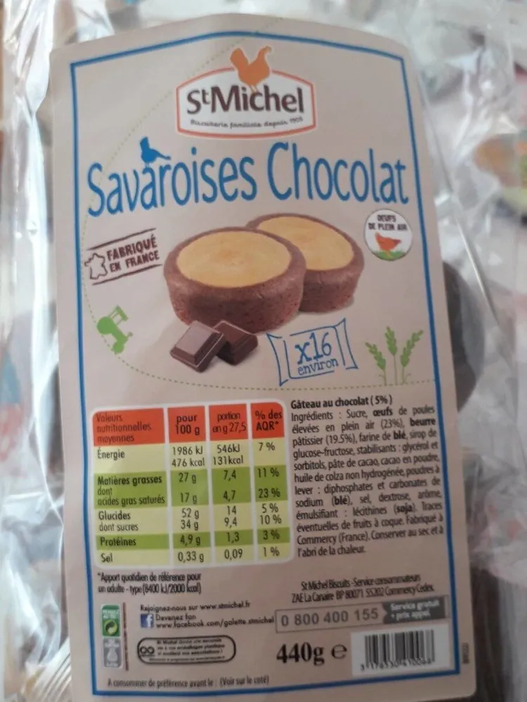 Savaroises Chocolat