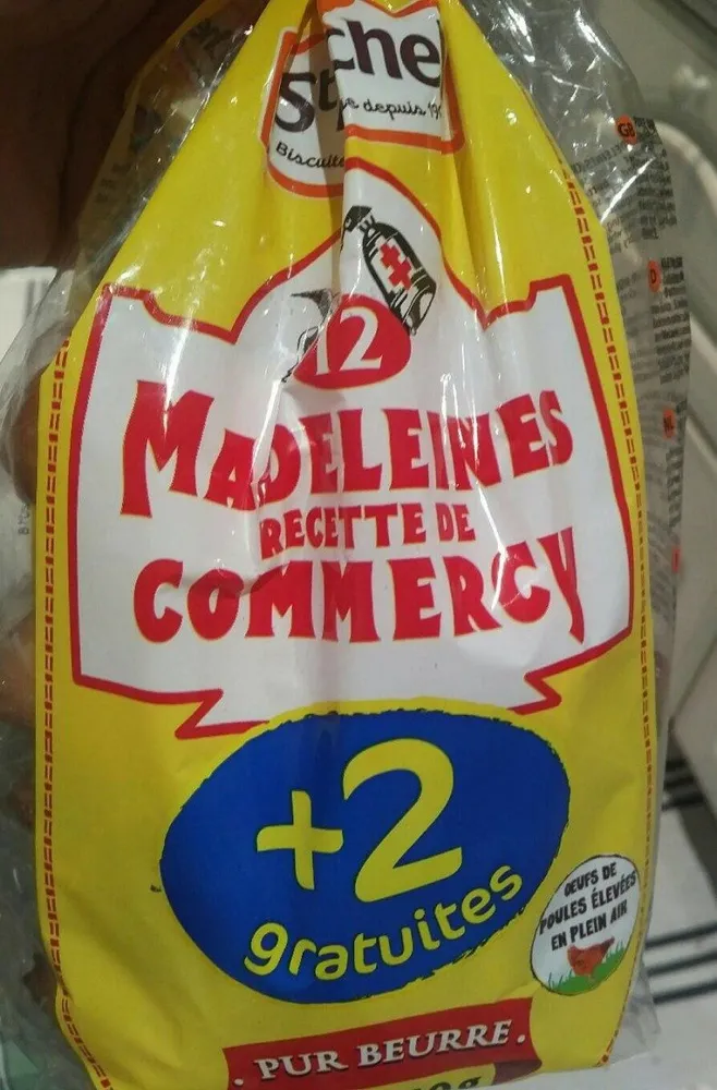 Madeleines recette de commercy