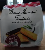 Fondants noix de coco chocolat