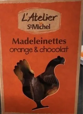 Madeleineinettes orange et chocolat