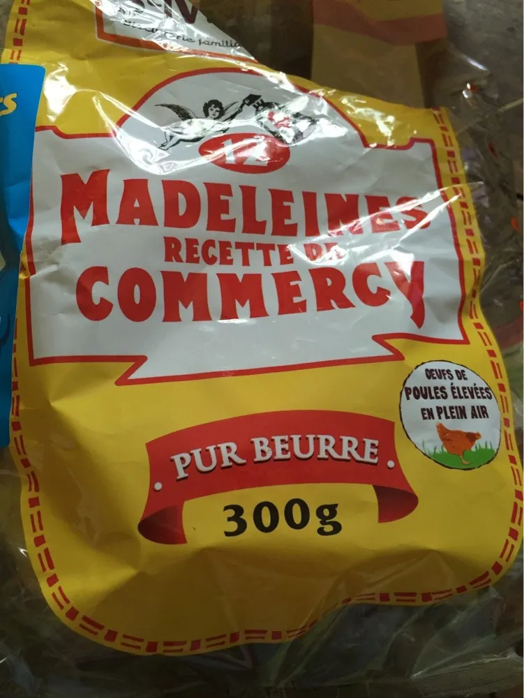 St Michel Madeleine De Comercy2x300g+300g Gt