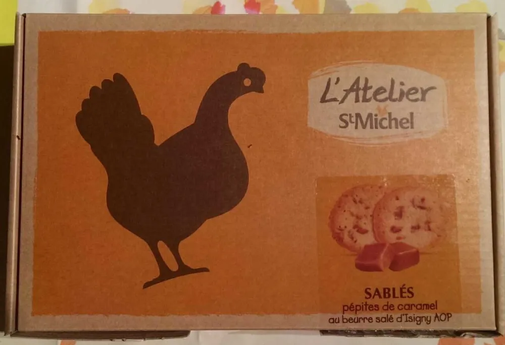 Sablés pépites de caramel au beurre salé d'Isigny AOP