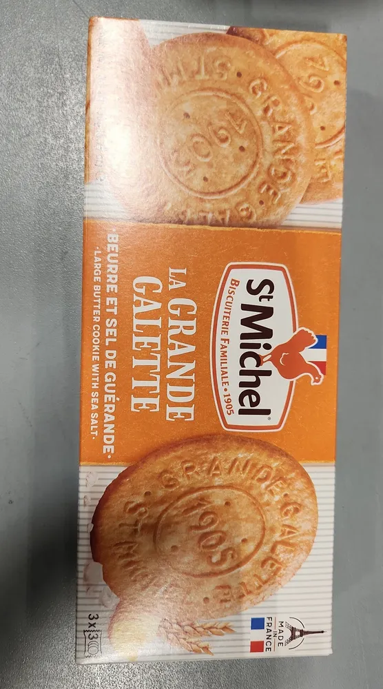 9 Grandes Galettes au beurre frais et sel de Guérande