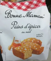 Pains d'épices au miel