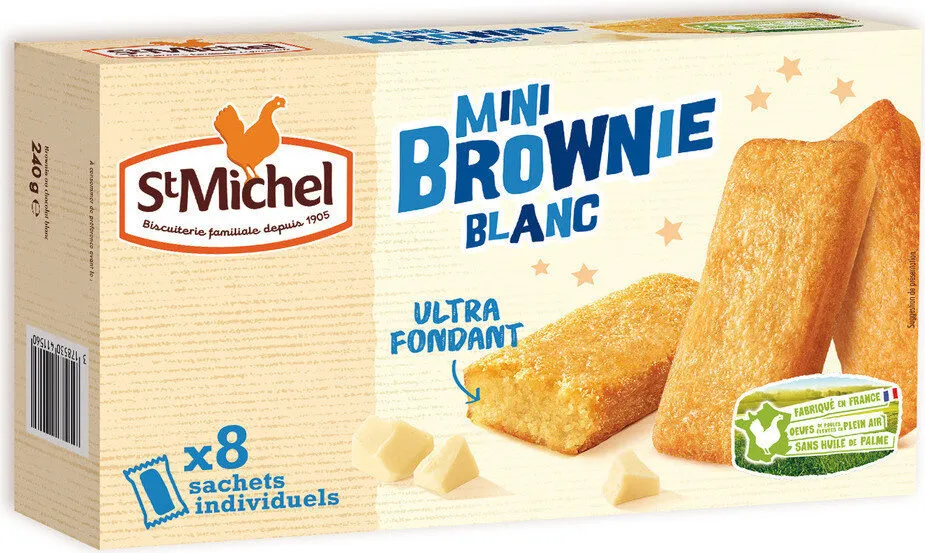BROWNIE CHOCOLAT BLANC