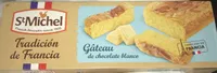 Gateau de chocolate blanco