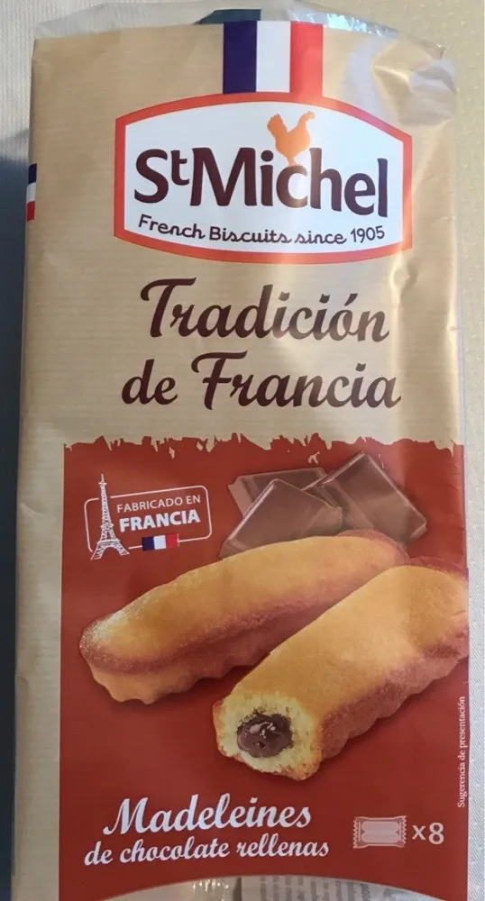 Madeleines de chocolate