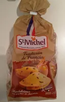 Madeleine con pepitas de chocolate