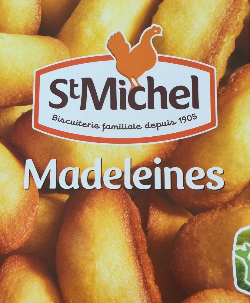 Madeleines aux œufs de poules élevées en plein air