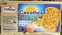Cocottes Petit Déj Pépites de Chocolat & Miel