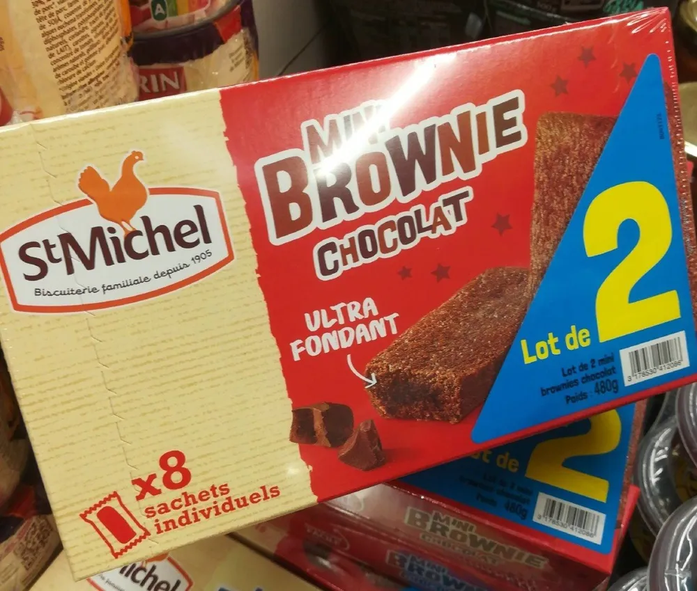 Mini brownie chocolat