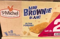 Mini brownie blanc