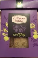 Sablés au thé noir