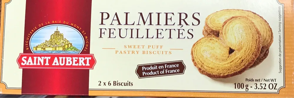 Palmiers feuilletés