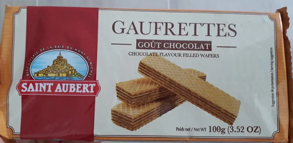 gaufrettes chocolat