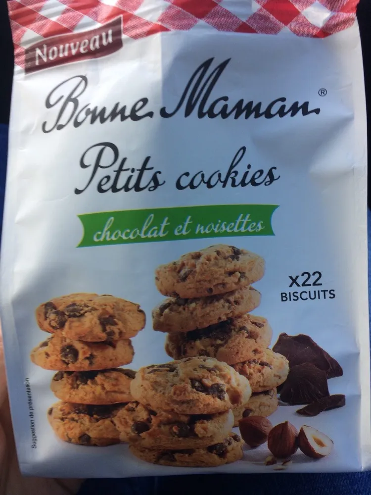 Petits cookies chocolat et noisettes