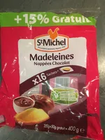 Madeleines nappées chocolat