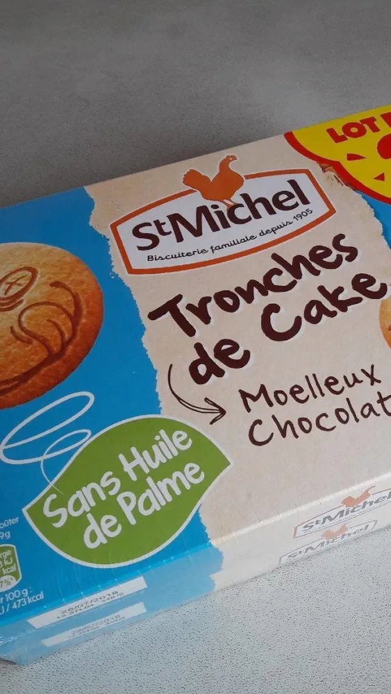 Tronches de cake