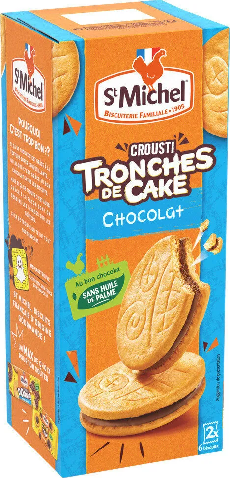 TRONCHE DE CAKE CROUSTILLANT