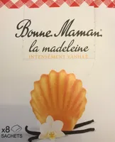 La madeleine intensément vanille