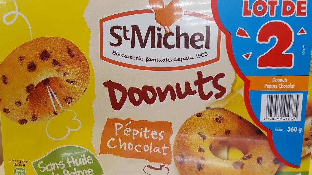 Doonuts pépites chocolat