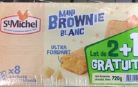 Mini Brownie Blanc