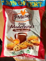 Petites madeleines pépites chocolat