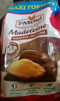 Madeleines Nappées Chocolat