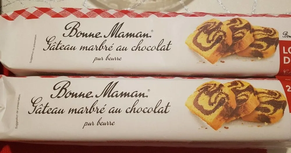 Gâteau marbré au chocolat (pur beurre)