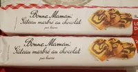 Gâteau marbré au chocolat (pur beurre)