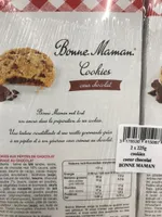 Cookies. Coeur chocolat