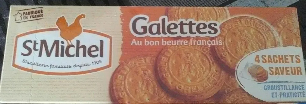 Galettes au bon beurre français