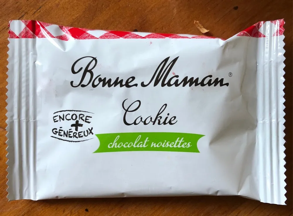Cookie chocolat noisettes