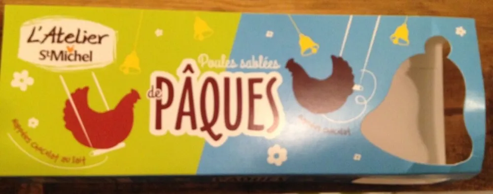 Poules sablees de paques