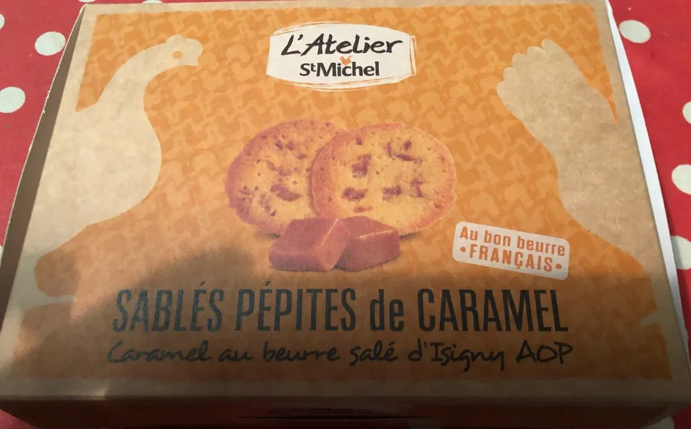 Sablés pépites de caramel