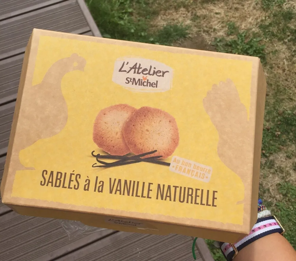 Sablé à la vanille naturelle