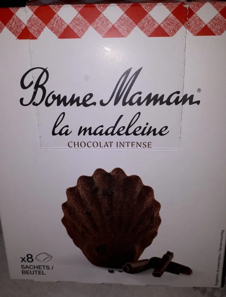 La madeleine chocolat intense