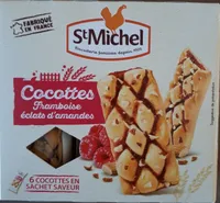 Cocottes Framboise éclats d'amandes