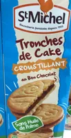 Tronches de cake croustillant