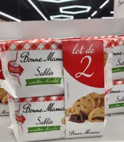Sablés noisettes, chocolat