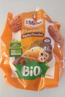 Madeleines pépites chocolat bio
