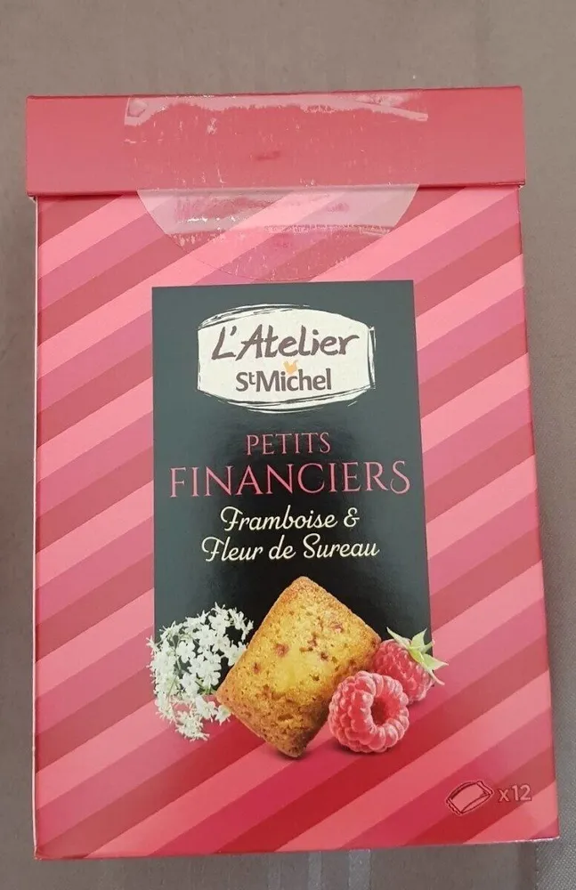 Petits financiers Framboise & Fleur de Sureau