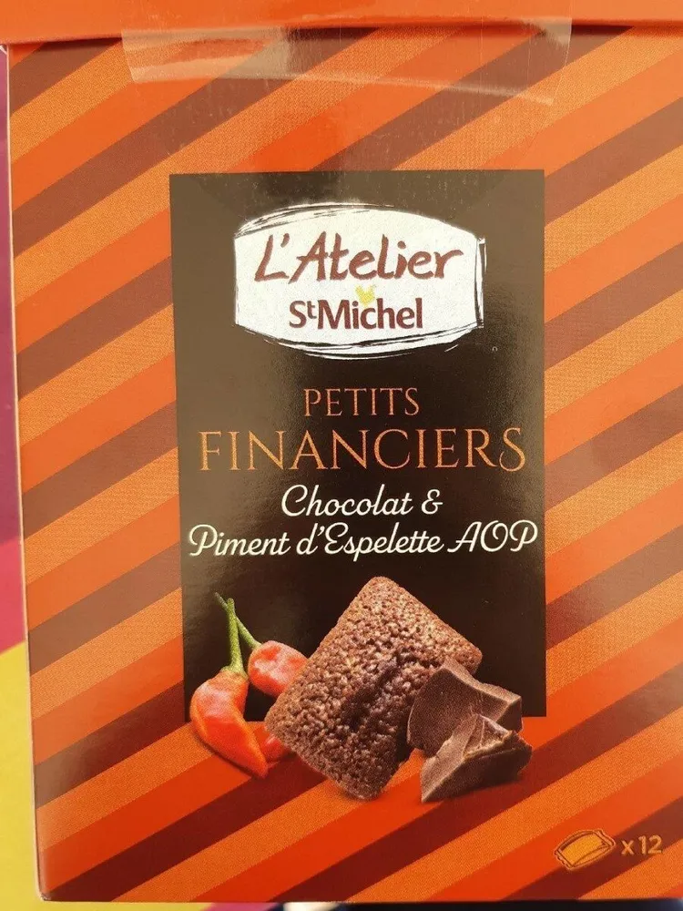 Petits financiers chocolat et piment d'espelette AOP