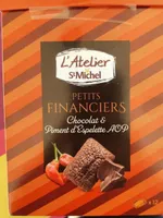 Petits financiers chocolat et piment d'espelette AOP