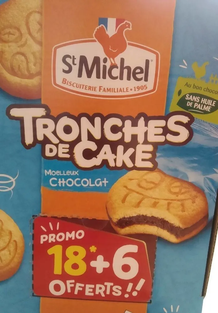 Tronches de cakes
