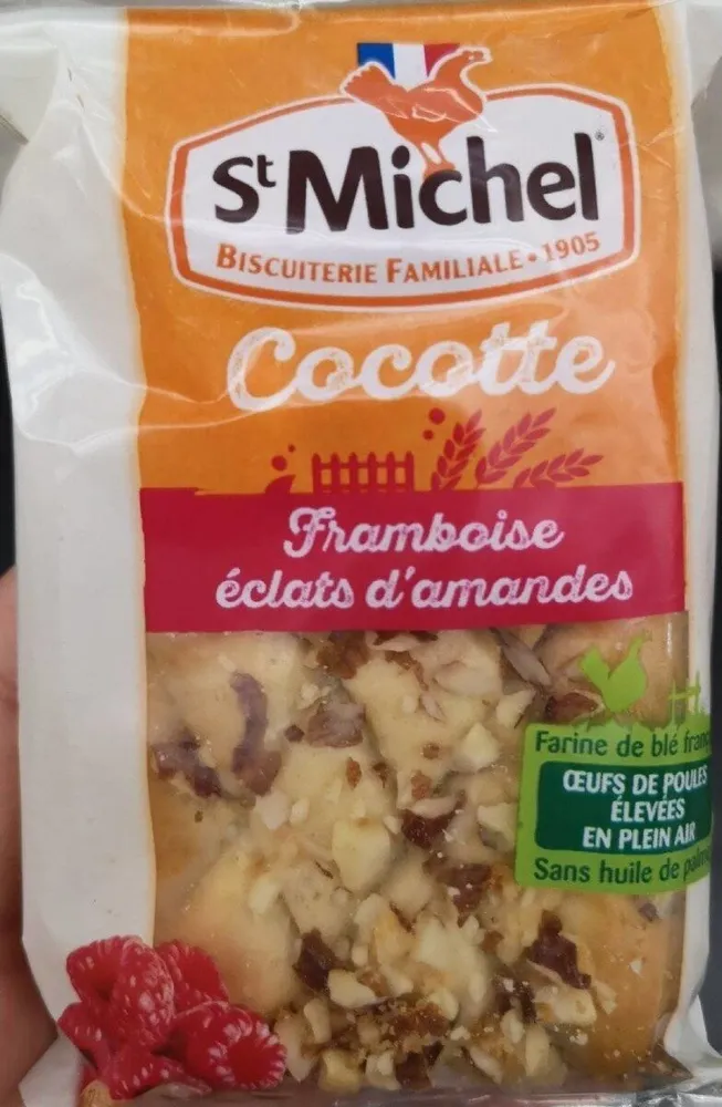 Cocotte Framboise éclats d'amande
