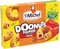 Doonuts fourrés fraise