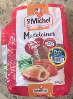 Madeleines coeur de fraise