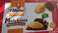Madelaines nappées chocolat